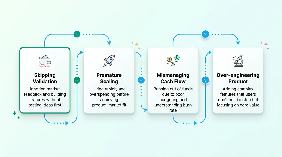 Common mistakes first time entrepreneurs and startups make