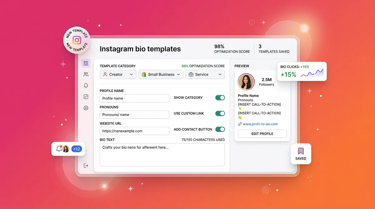 How to Create a Killer Instagram BIO: Templates, Tips, and Real Examples for 2026