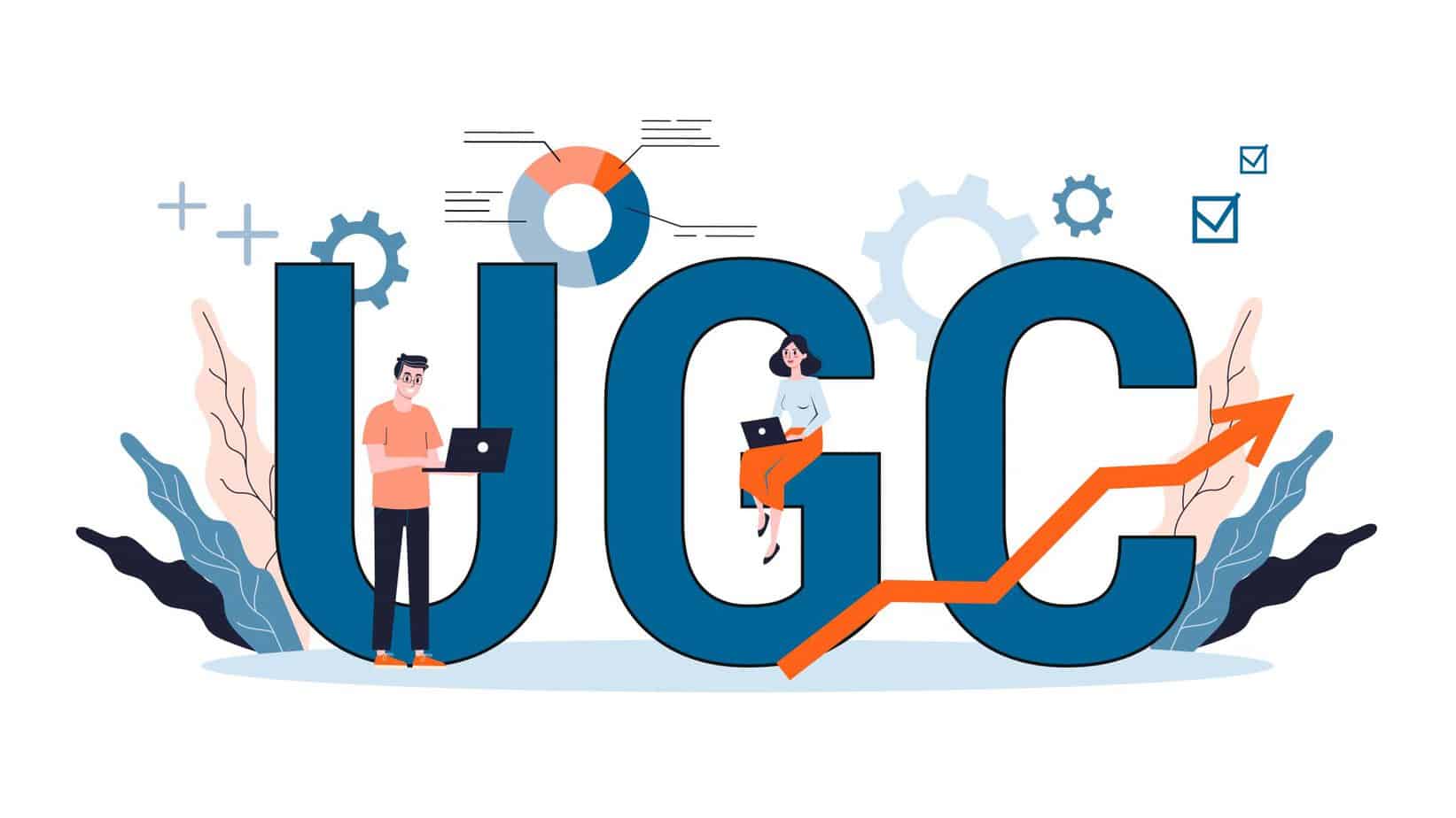 Vector Illustation For UGC Concept. User Generated Content - Blog ...